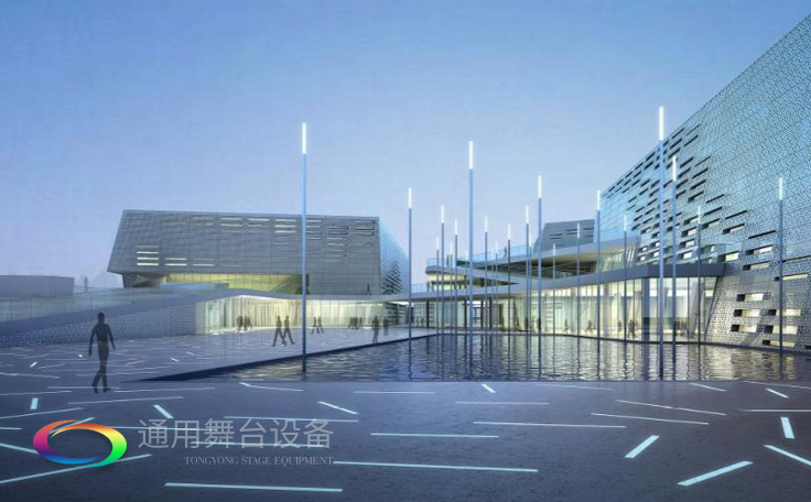 舞臺阻燃幕布通用舞臺扛起建設單位責任，加強檢查監(jiān)管，落實“3個100%”要求！東莞市工人文化宮工人電影院改造工程順利完工