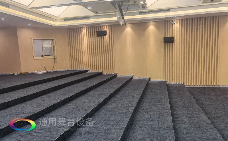 淮安開明實驗學校報告廳、舞臺機械吊桿、鋼性防火幕項目